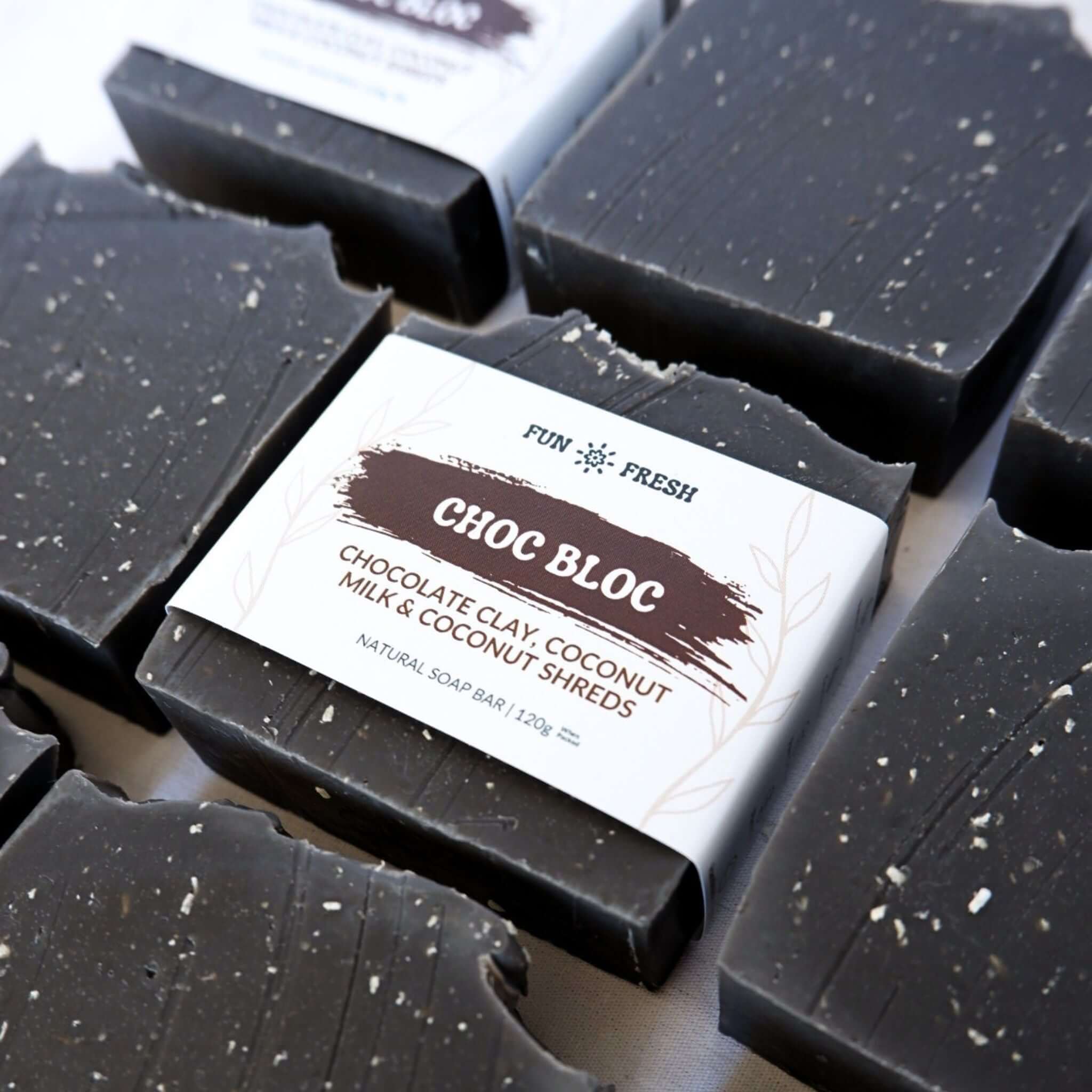 Choc Bloc soap bars