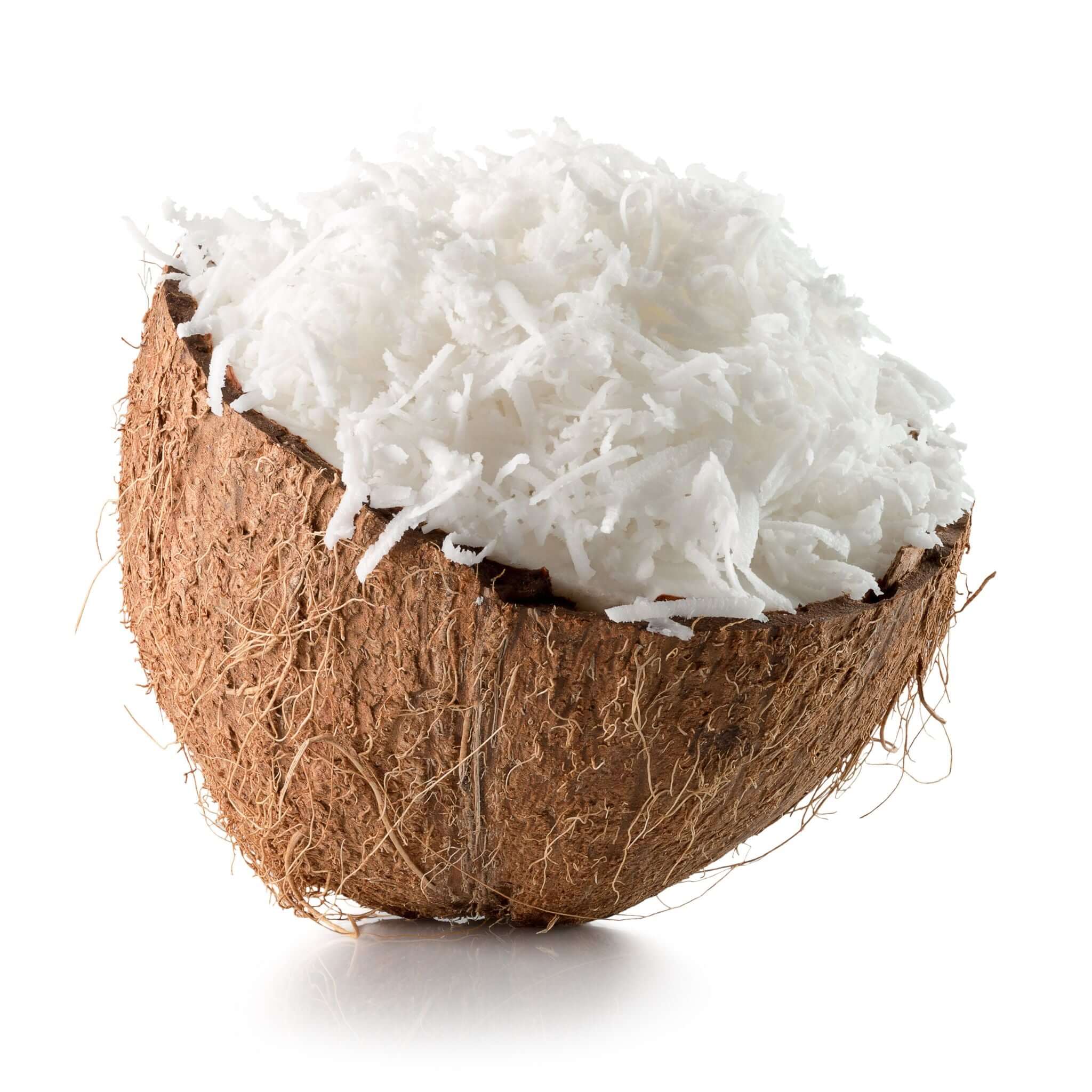 Coconut shreds soap ingredient