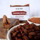 Morning mocha soap bar with ingredients