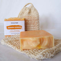 Saigon summer soap bar with soap saver