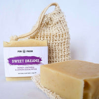 Sweet dreams soap bar with soap saver