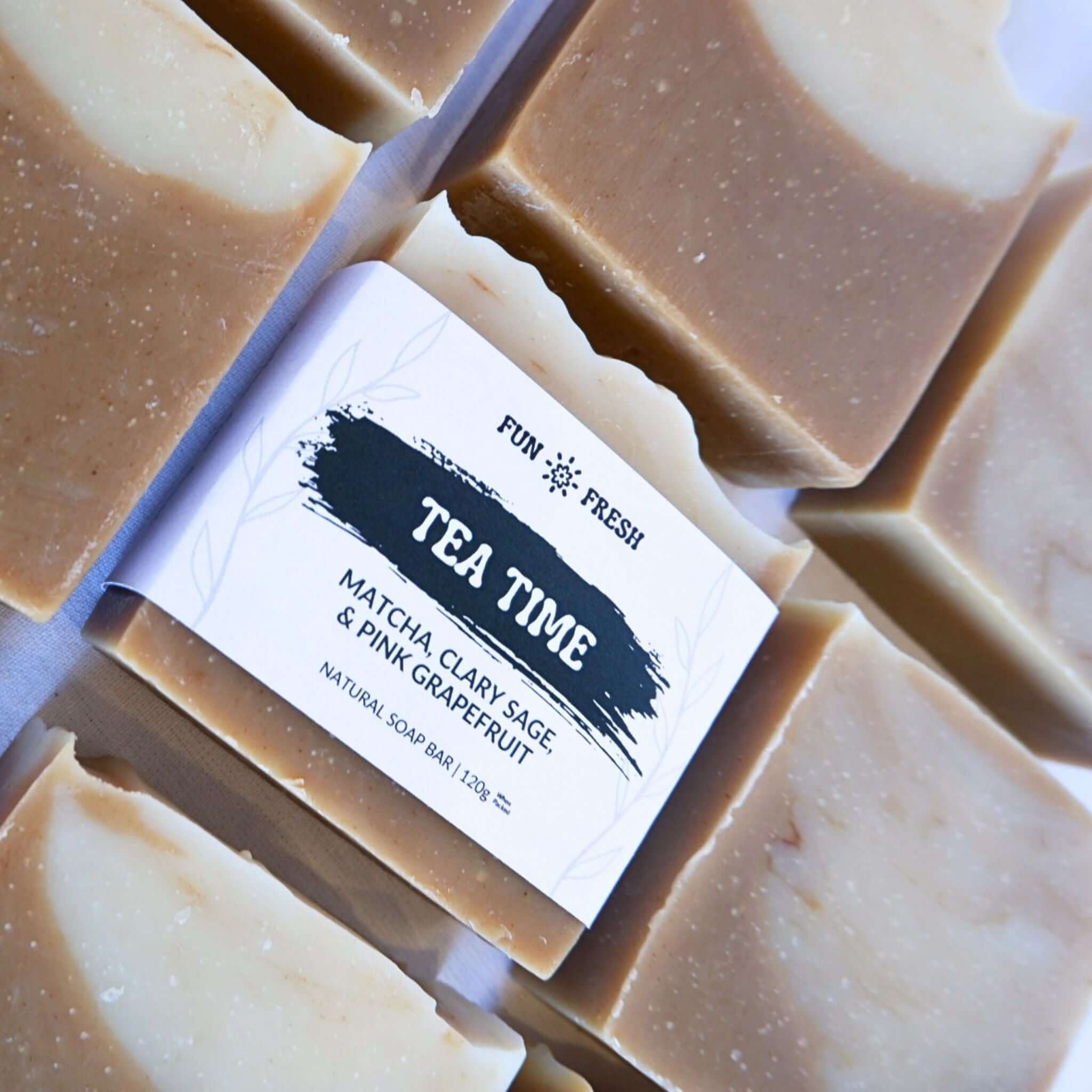 Tea time soap bars