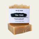 Tea time soap bar front view